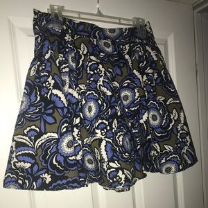 Floral flair skirt